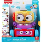 Fisher-Price - Jo le Robot 4 en 1 - Eveil 1er âge - Des 6 mois HCK38