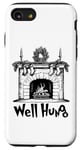 iPhone SE (2020) / 7 / 8 Well Hung Funny Adult Joke Stockings By Fireplace Christmas Case