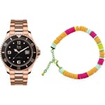 Mens ICE Steel Watch and Bracelet Gift Set 020909