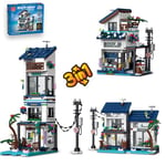 QLT Beachside 3 in 1 Holiday Villa, MOC Creative STEM Friends House Building Blocks Set, Compatible with Lego Friends Set for Girls Ages 6+ (813 PCS)