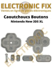 Coussinet Conducteur Silicone Caoutchouc Lot Bouton Console Nintendo New 3DS XL