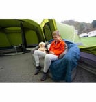 Vango Inflatable Sofa  Camping blow up chair Nocturne Grey Tent Awning Furniture