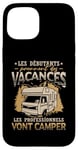 Coque pour iPhone 15 Camping Car Campeur Camping Cadeau Homme