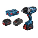 Boulonneuse 18V GDS 18V-1050 H Professional 18 V + 2 batteries Procore 8 Ah + chargeur + L-Boxx - BOSCH - 06019J8502