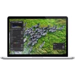 MacBook Pro Retina 15" Core i7 2,5 Ghz 16 GB 2 TB SSD Silver (2015) - Nytt batteri - Renoverad - Bra skick - Refurbished Grade C - Swedish keyboard