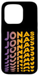 iPhone 15 Pro Jonas Tie Dye Groovy Hippie 60s 70s, Name Jonas Case