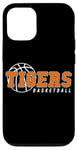 Coque pour iPhone 13 Tigers Basketball Team – Idée cadeau sport mascotte tigre