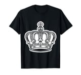 Royal Crown Illustration Elegant and Regal Art Design T-Shirt