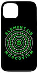 Coque pour iPhone 13 Element 115 Ununpentium Atomic Number Anti Gravity Moscovium