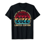 3 Year Old Gifts Vintage 2022 Limited Edition 3rd Birthday T-Shirt