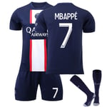 Paris Saint-Germain Fotbollströja 22-23 Nr 7 Mbappé adult L