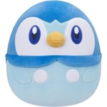 Plysch - BANDAI - Pokémon - Squishmallows 50 cm - Piplup - Stor ultramjuk plyschleksak - JWS00049