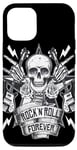 Coque pour iPhone 13 Rock n Roll Forever Music Lover Vintage