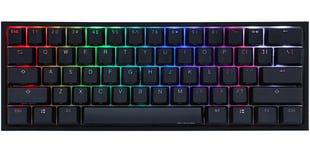 Ducky One 2 Mini RGB tastatur Spilling USB US Engelsk Sort