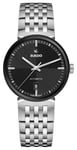 RADO R48903153 Florence Automatic (39mm) Embossed Black Dial Watch