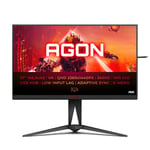 AOC AGON Gaming - AG275QZN/EU - 27 Inch QHD Monitor, 240Hz , 1ms GTG, VA, HDR 400, FreeSync Premium, Low Inputlag, shadow control (2560 x 1440 @ 240Hz ,400 cd/m² HDMI 2.0 / DP 1.4 / USB 3.2)