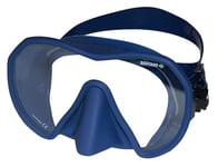 Masque de plongée apnée et Snorkeling Maxlux S Beuchat Bleu