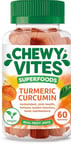 CHEWY VITES ADULTS SUPERFOODS TURMERIC | 60 GUMMY VITAMINS | 300mg R22