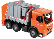 Lena Giga Trucks Garbage Truck Arocs With Labels, Søppelbil, Garbage Truck, 3 År, Plast, Grå, Oransje