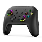 Manette switch OLED contrôleur de jeu sans fil bluetooth à 6 axes rafale TURBO compatible avec switch pro, ordinateur Android et IOS