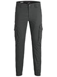 JACK & JONES Pantalon Cargo Pantalon Cargo Slim Fit Asphalt 38 34 Asphalt (US) 38 / L34