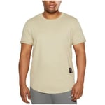 T-shirt Calvin Klein Jeans  T Shirt Homme  Ref 57182 RB8 Sable