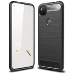 Google Pixel 4a 4G      Carbon Fibre Case    Black