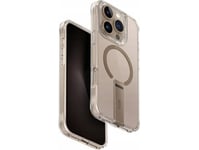 Deksel Uniq Etui Eleva Med Vertica Stand Iphone 16 Pro 6,3" Gull/Taupe Gull