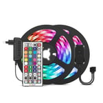 RGB 20m LED-slinga RGB5050 Musik Synk LED-remsa MultiColor ColorRGB 20m 5050 LED-remsa