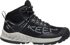 Keen Women's Nxis Evo Mid Waterproof Black-Blue Glass, 39