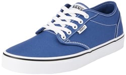 Vans Homme Atwood Basket, Canvas Blue/White, 50 EU