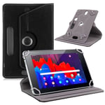 Etui Rotatif En Simili Cuir Pour Tablette Nokia Lumia 2520 10.1" - Noir - Visiodirect -