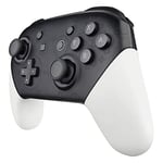 eXtremeRate Coque Poignée Grip de Remplacement pour Nintendo Switch Pro Manette, Coque Remplacement de Poignée Grip pour Manette Switch Pro, Coque de Poignée Grip Customisé Blanche