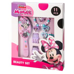 Minnie Mouse Beauty Hair Accessories 11 Piece Gift Set Childrens Girls Kids