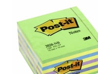 Post-It 2028 Nb, Blå, Grön, Lila, Gul, 76 Mm, 76 Mm, 1 Styck, 450 Ark