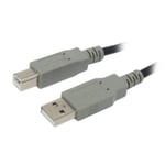 OMENEX - 491302 - CÂBLE USB 2.0 AB M/M POUR IMPRIMANTE