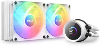 NZXT Kraken 240 RGB - 240mm AIO CPU Liquid Cooler - Customizable 1.54 Square L