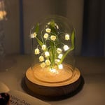 Valentines Day Gift Orchid Night Light DIY Material Room Decor Floral Lamp