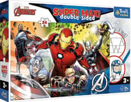 Dubbelsidigt Pussel 24 El Super Maxi 3In1 Strong Avengers 41007 Trefl