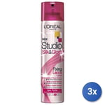 3x Studio Line Laques 250 Ml. 4 Soie & Gloss