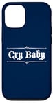 Coque pour iPhone 12/12 Pro Design gothique original CRY BABY