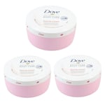 3x Dove Nourishing Body Care Beauty Cream 250ml