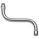 Bec S pivotant pour robinet GROHE ADRIA. SUPRA. chromé - Convient pour lavabo et vasque