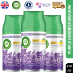 Air Wick Freshmatic Refills Automatic Spray Purple Lavender Meadow 250ml x3