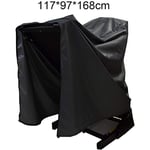 Juste De Tapis Roulant Pliable,Anti-Poussière Et Imperméable,Grill Oxford,Protection Solaire Imperméable (Noir) - Type 117x97x168cm-Black