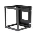 StarTech RK1219WALLOH 12U Hinged Open Frame Wall-Mount Server Rack - StarTech.com