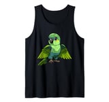 Cute Green Cheek Conure Gifts I Scream Conure, Conure Parrot Tank Top