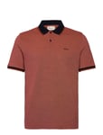 GANT 4-Col Oxford Ss Pique Orange