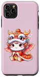 Coque pour iPhone 11 Pro Max Cadeaux pour enfants du Nouvel An chinois 2025 Baby Dragon