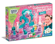 Clementoni Science & Jeu Lab - Le Laboratoire des Parfums, Jeu Scientifique pour Enfants 8+ Ans, Kit pour réaliser des parfums et des Crèmes et découvrir le monde des Cosmétiques, Made in Italy, 19382